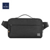 fashion man Messenger Chest pack outdoors motion run Riding Waist pack capacity mobile phone Flat Storage bag