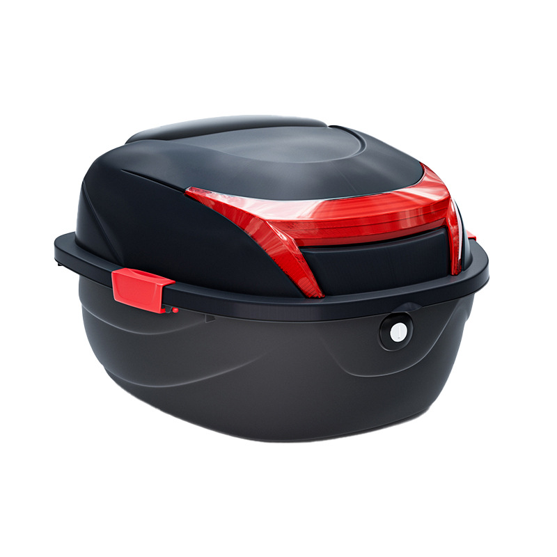 Caja de almacenamiento universal, grande y reforzada, antivibraciones, para patinetes eléctricos, patinetes y motocicletas, caja de herramientas, maletero trasero.