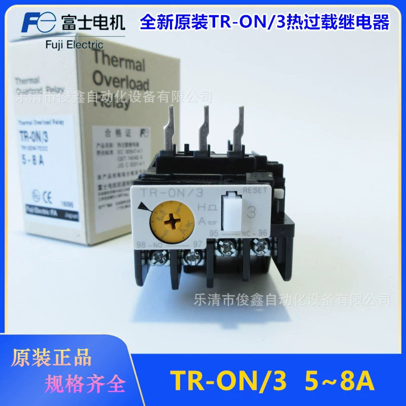 Оригинальное реле перегрузки Fuji TR-ON/3 5 ~ 8A