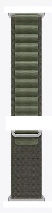 Correa alpina adecuada para Apple AppleWatch6/7/8/SE/Ultra correa de nylon tejida de bucle