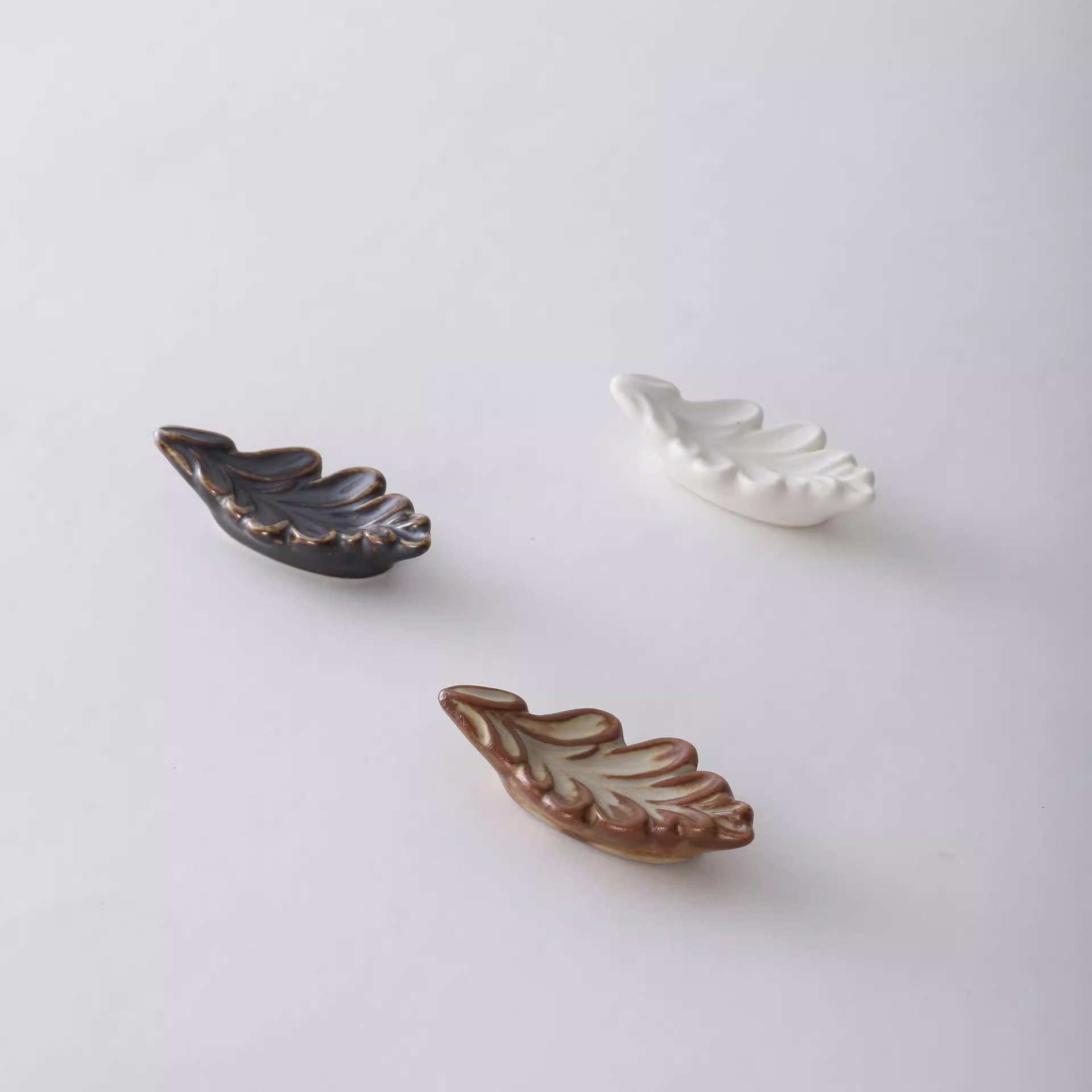 Impresión de cerámica palillos de mesa de cocina combinación de palillos almohada creativa japonesa palillos soporte de hotel restaurante hotel doméstico