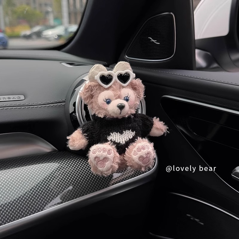 Aromaterapia para automóvil Decoración de salida de aire acondicionado para automóvil 2024 Nuevo estilo Shirley Mei Adornos lindos Fragancia para automóvil Mujer