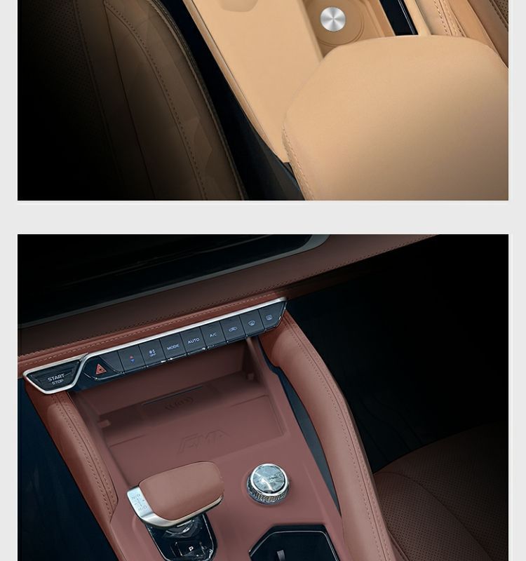 Center Console Gear Panel Protective Film Silicone Pad for Geely Xingyue L