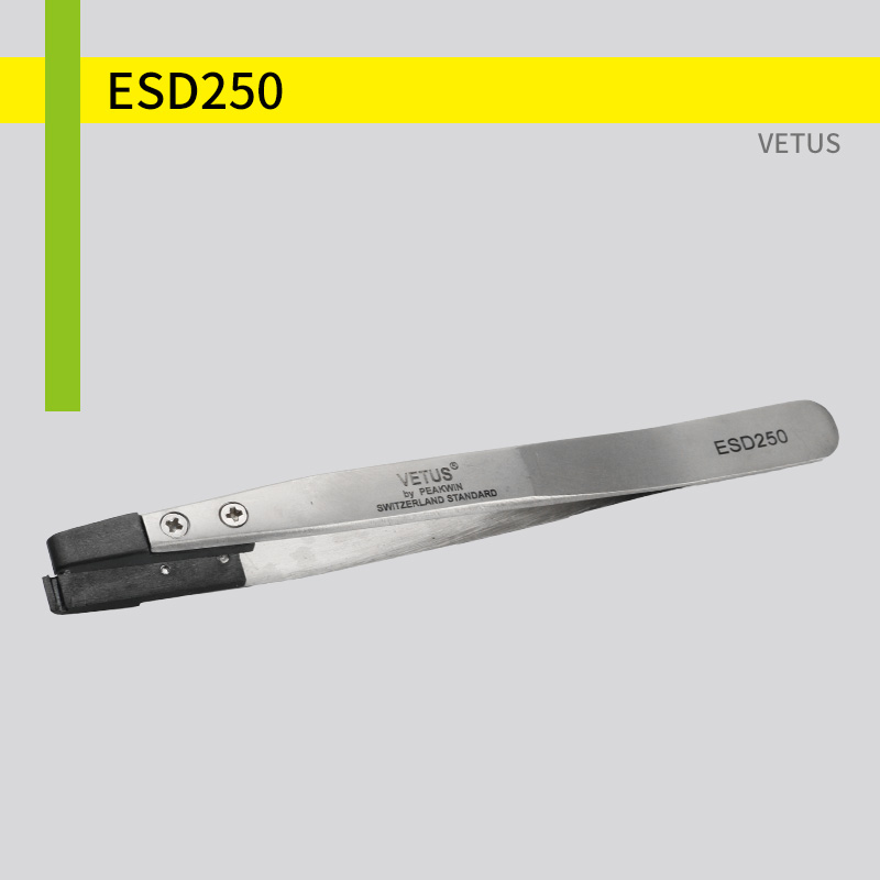 VETUS pinzas cabeza intercambiable ESD antiestático pinzas cabeza intercambiable pinzas antiestáticas pinzas cabeza de plástico electrónica de fábrica