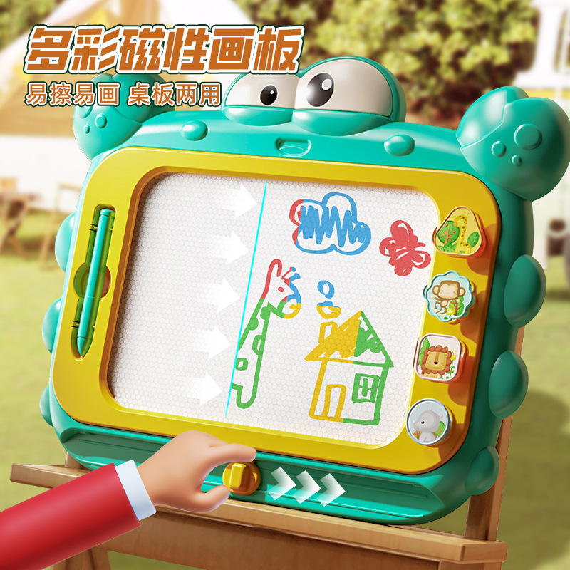 Oversized children's drawing board magnetic writing board geometric seal children toddler 1-3 years old toy baby graffiti Oversized children's drawing board magnetic writing board geometric seal children toddler 1-3 years old toy baby graffiti