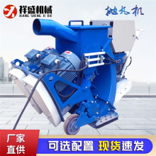 小型混凝土桥面抛丸机拉毛打毛钢板除锈550型850移动式路面抛丸机