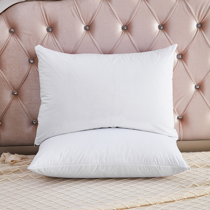 Factory Direct Supply 100% Polyester Knit Fabric Pillowcase Memory Latex Pillowcase Pillow Core Protector Single