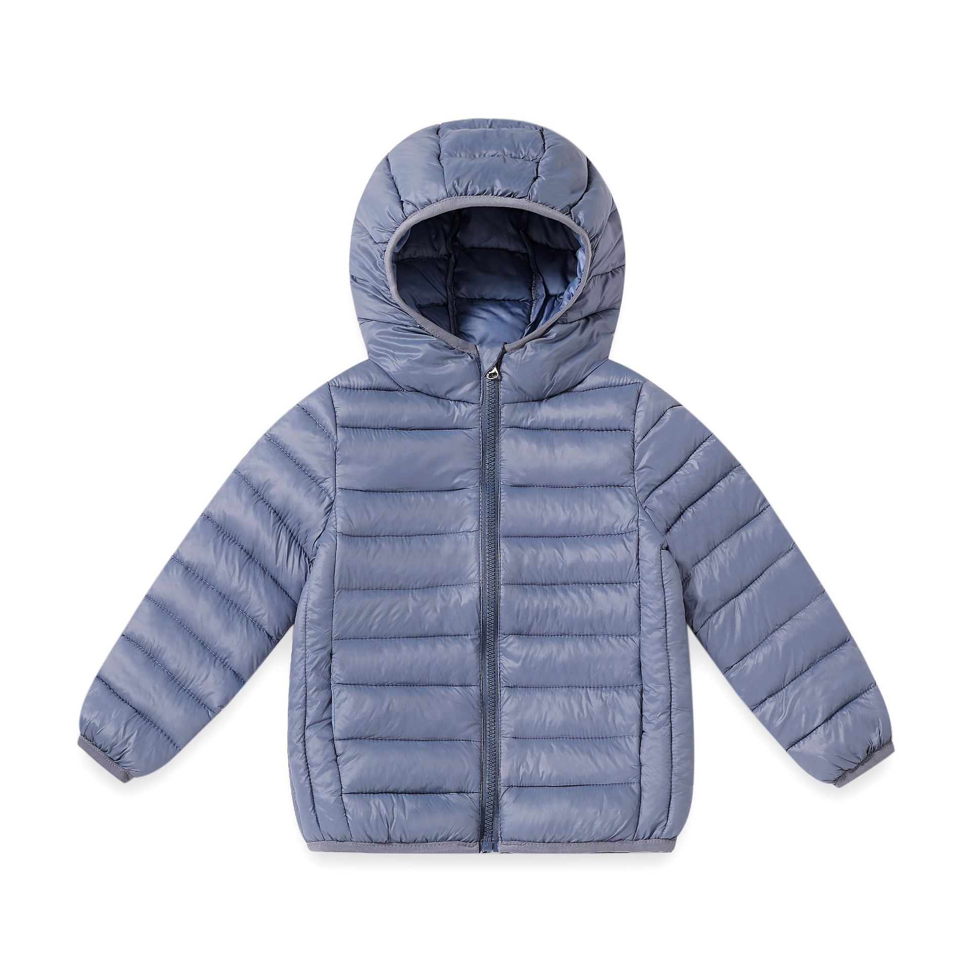 2024 nueva chaqueta acolchada de algodón para niños ligera chaqueta acolchada de algodón para niños mediana y grande chaqueta acolchada de algodón para niños Otoño e Invierno