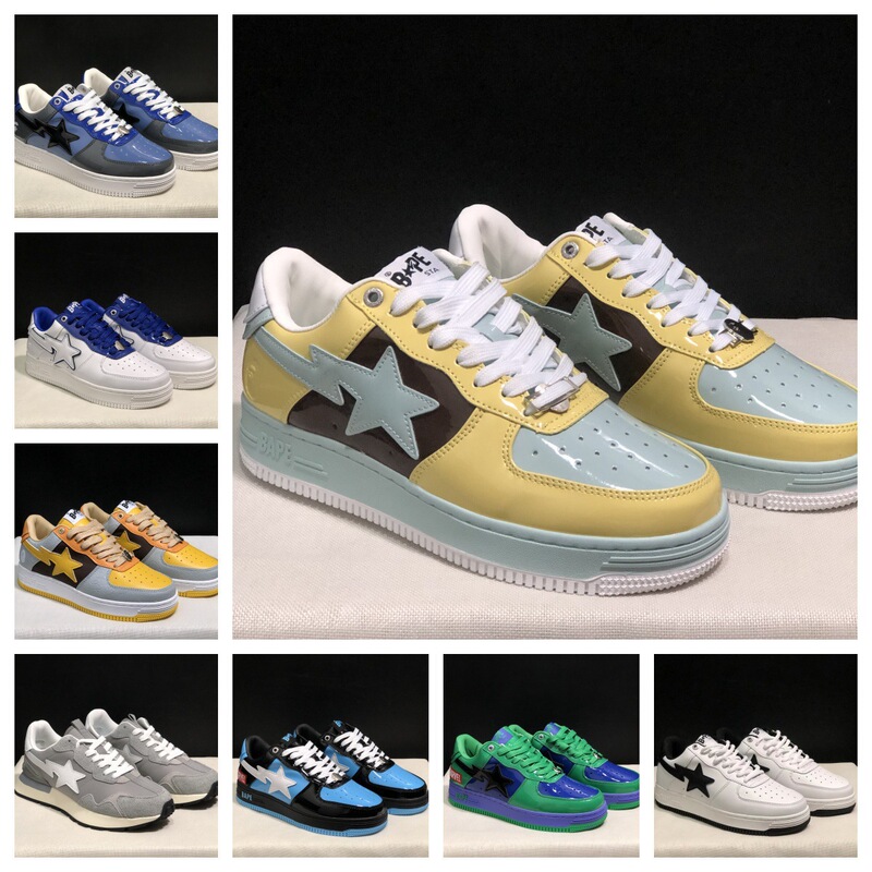 Putian Cross-Border Bapegoose Ask8 Mirror Camouflage Suede Street Fashion Vibe Couple Low-Top Sneakers