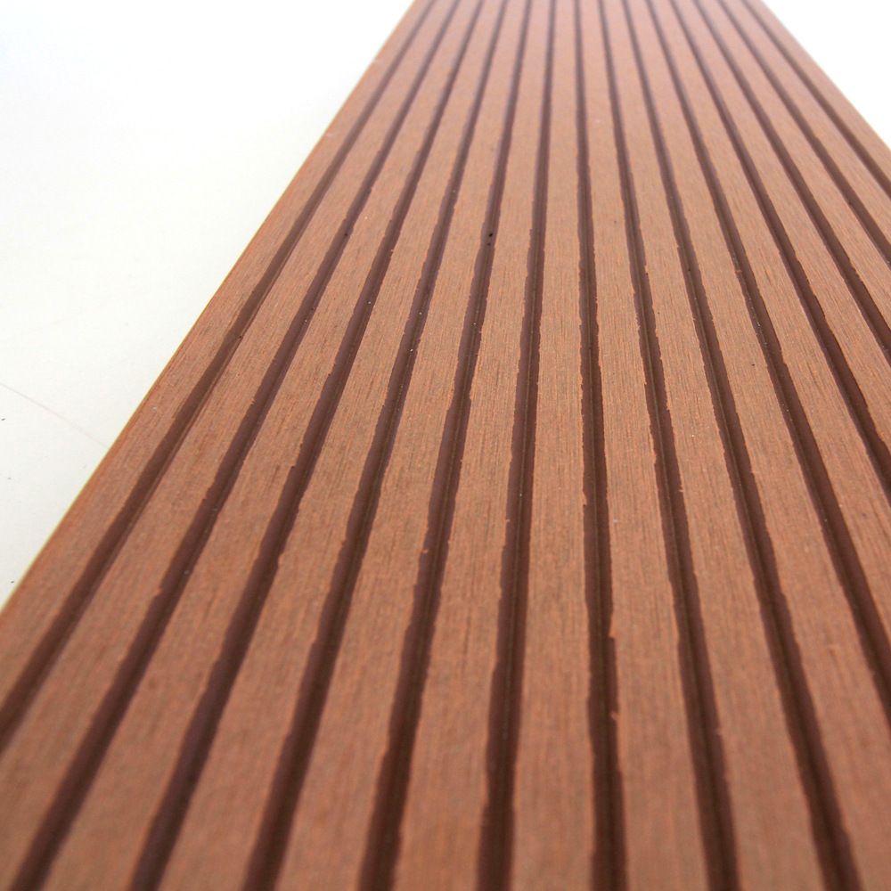 Suelo de Madera Plástica 147*23, Material Decorativo para Exteriores, Impermeable y Resistente al Moho, Tablero WPC para Exteriores, Suelo Hueco con Orificios Cuadrados, Madera Plástica image 5