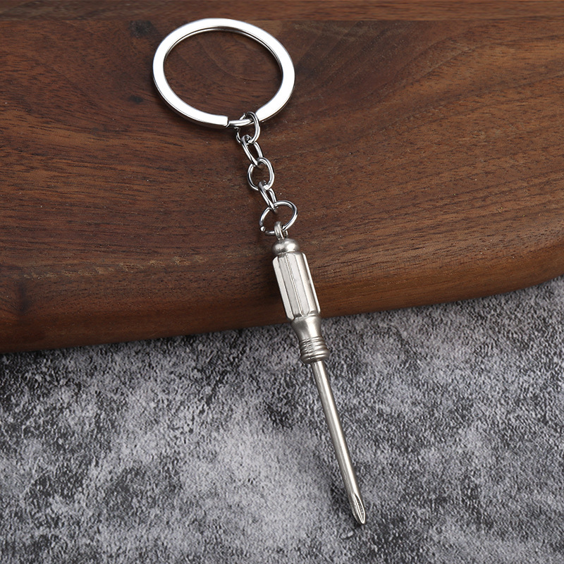 3dシミュレーションツールキーホルダー創意ツールキーホルダー金属実用小ギフトレンチツールキーホルダー