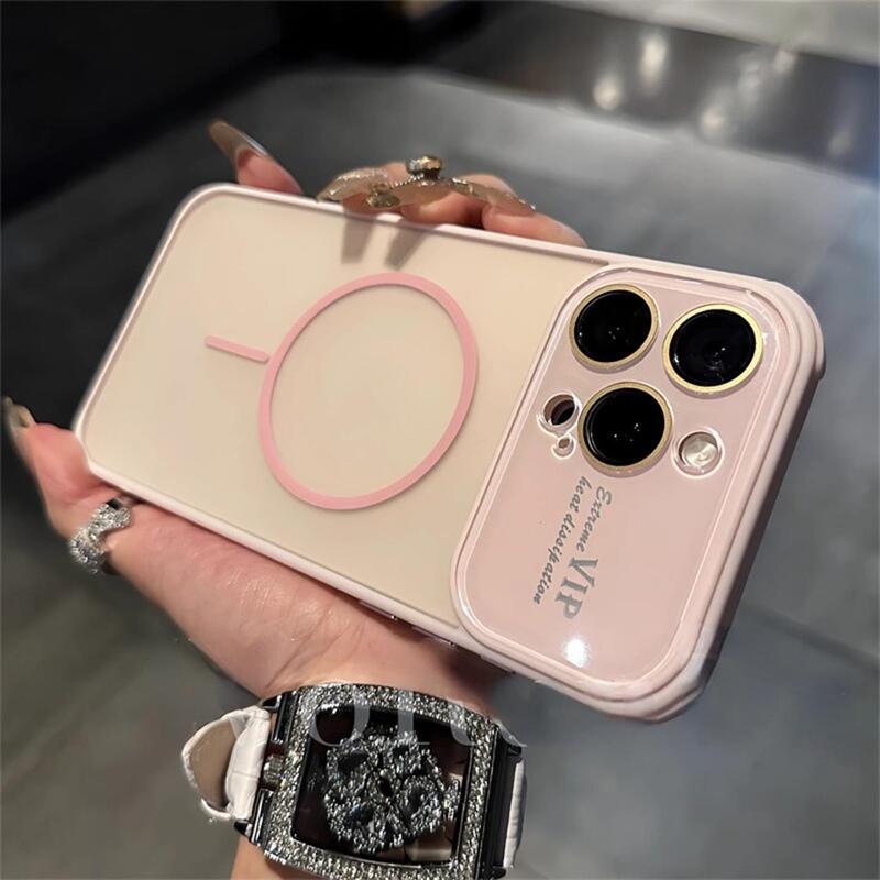 适用iPhone17promax大视窗磁吸手机壳苹果16镜头膜全包防摔保护套|undefined