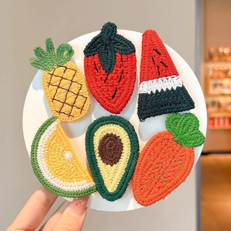 Lindo flequillo en la frente, artefacto de acabado de cabello roto para niños, bebé femenino, horquilla de cabello, tocado de velcro para bebé