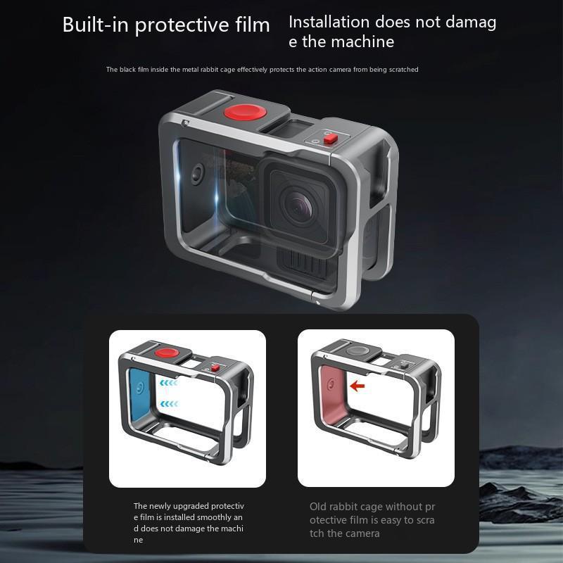 亚马逊GoPro13运动相机兔笼金属保护框快拆拓展摄影配件摄像机|undefined