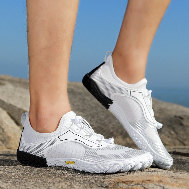 Couple Beach Shoes, Quick-Drying Shoes, Cross-Border Men's and Women's Outdoor Swimming Five-Finger Shoes, Wading and River Tracing Shoes, Snorkeling Shoes, Breathable