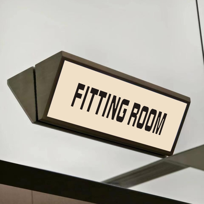 Lámpara de publicidad luminosa personalizada de belleza médica ajedrez y tablero club sala de prueba número de sala de oftalmología hotel caja puerta