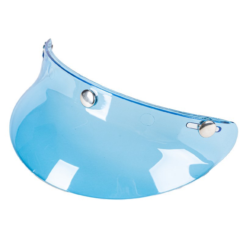 Moto casco visera casco retro lengua casco universal accesorios colorido borde adecuado para casco Retro