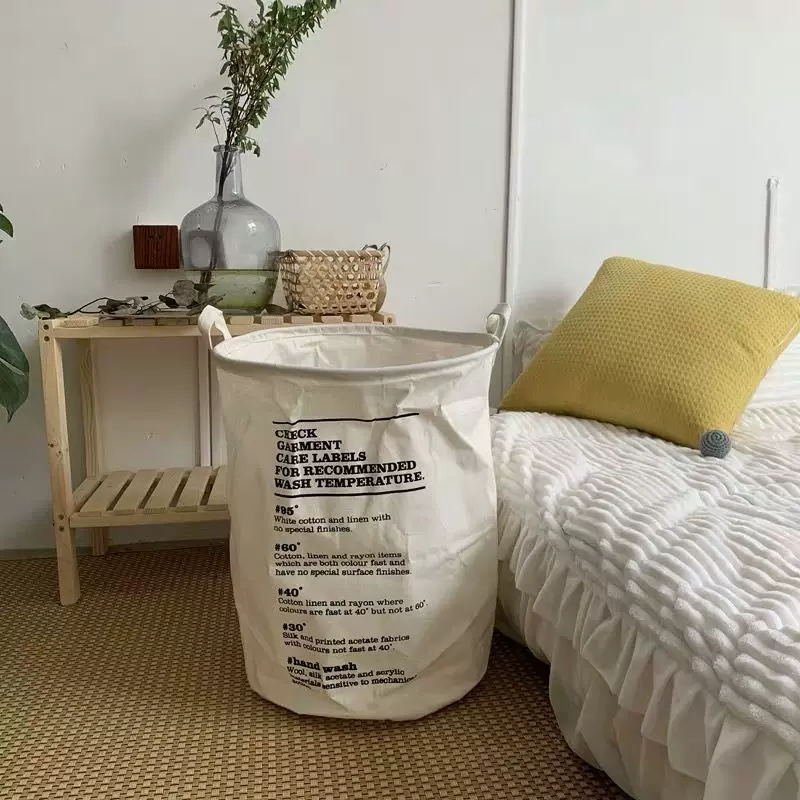 Brand laundry basket, foldable storage basket for elementary school students, storage bag, internet celebrity