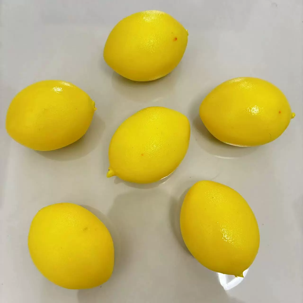 50mm泡沫小水果假蔬菜迷你仿真小柠檬模型橱窗摆放装饰品道具批发