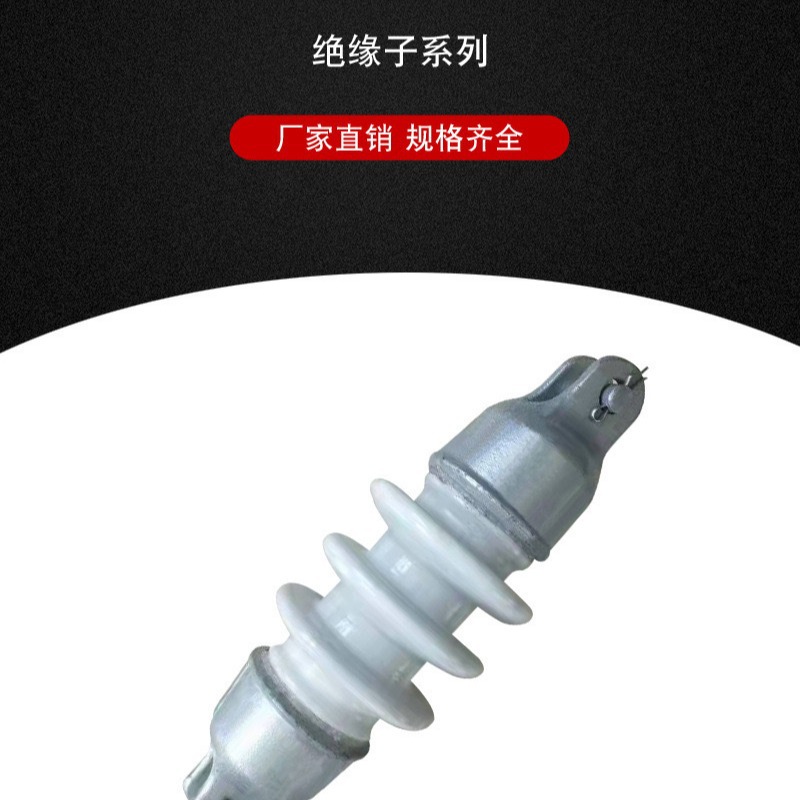户外线路陶瓷绝缘子一站式供应瓷双铁棒头拉棒SL-15/30
