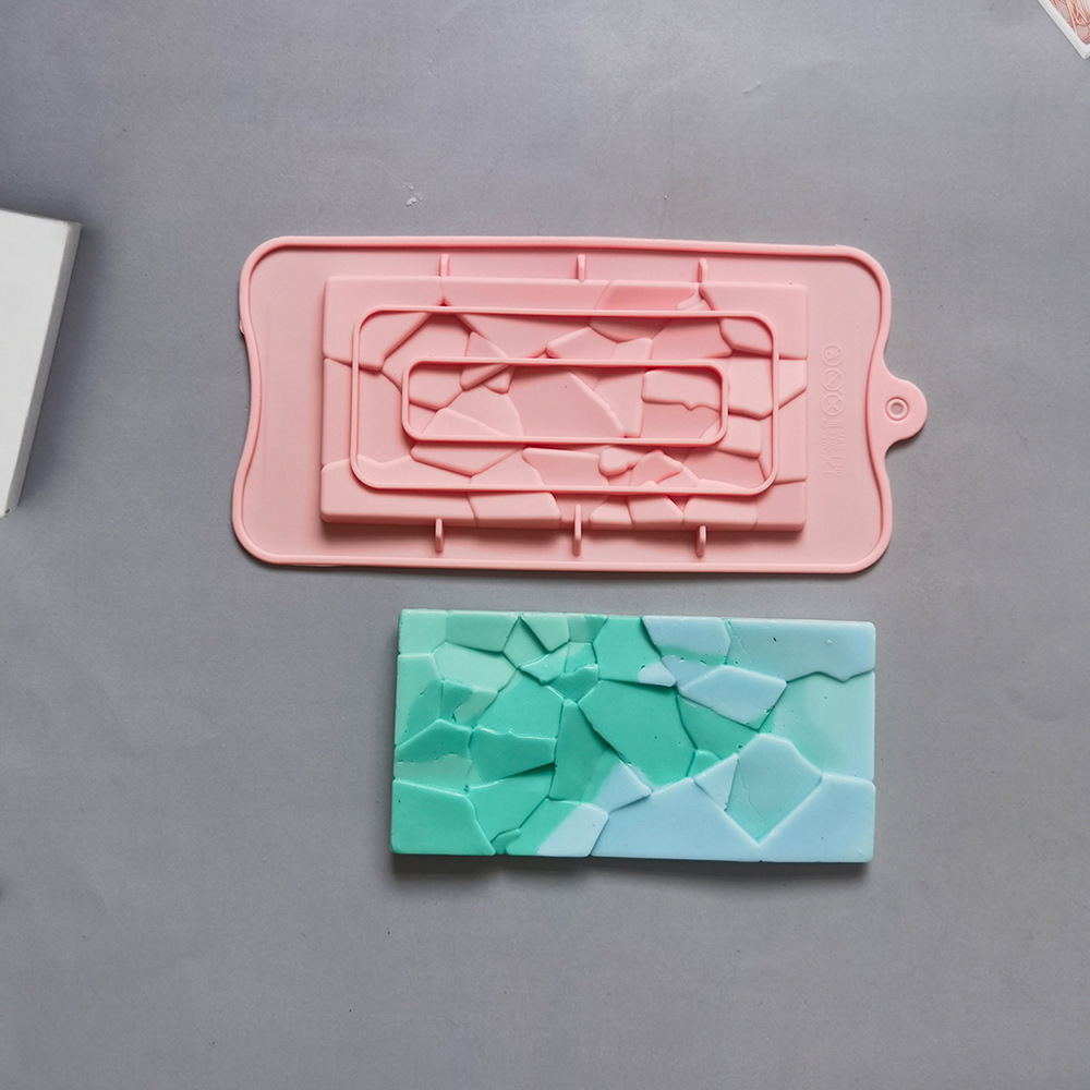 Piezas de chocolate 454 pastel de chocolate molde de silicona gelatina molde de torta pan herramientas de horneado