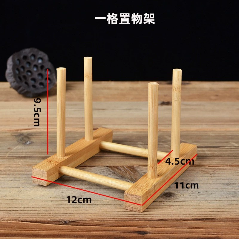 Фабричная оптовая bamboo сушилка подставка для миски полка для кухни деревянная разделочная доска миска тарелка тарелка тарелка чай торт подставка
