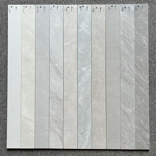 Glossy Soft Light Skirting Tiles 8cm Strips for Living Room Simple Style External Embedded Wall Corner Line Ceramic