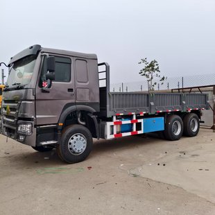 Export Africa Used Howo Dump Truck 10 Wheel 12 Wheel 371 Horsepower Flatbed Multi-Purpose Transport Vehicle