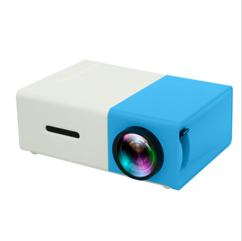 Factory led portable small projector HD 1080p YG300 mini projector home wholesale