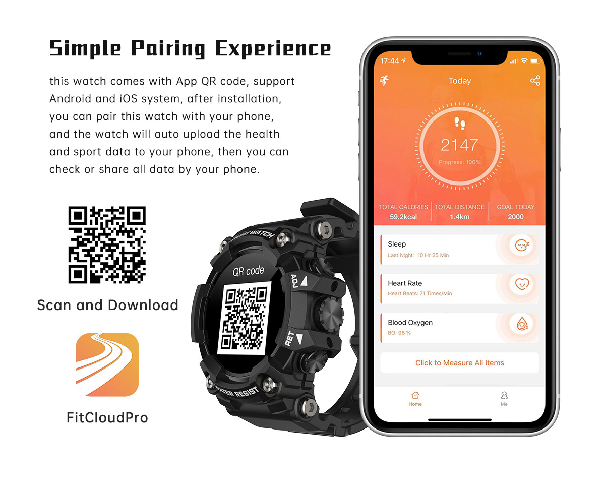 Nuovo orologio da uomo di vendita caldo T6 Tre prevenzione Sport all'aria aperta Smart Watch Full Circle IP68 da 1,28 pollici Impermeabile Modalità sportive multiple_voghion.com