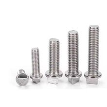 304不锈钢三角防盗螺丝螺栓三角异型头防拆卸M6M8M10电箱路灯螺钉