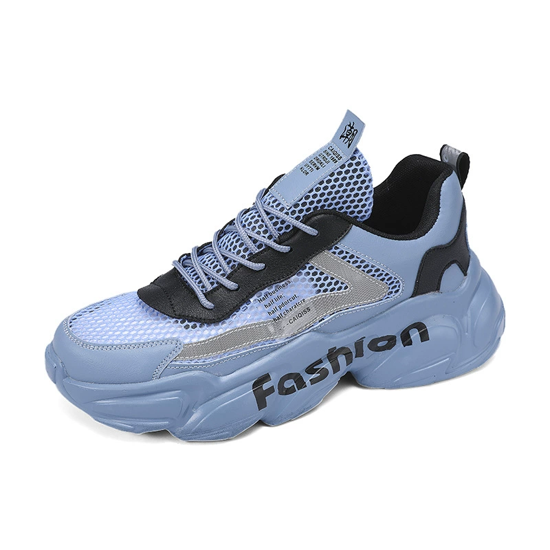 Мужские спортивные кроссовки для лета Dad Shoes 2024 модные новые тенденции дышащие кроссовки средней подошвы для бега мужские кроссовки оптом