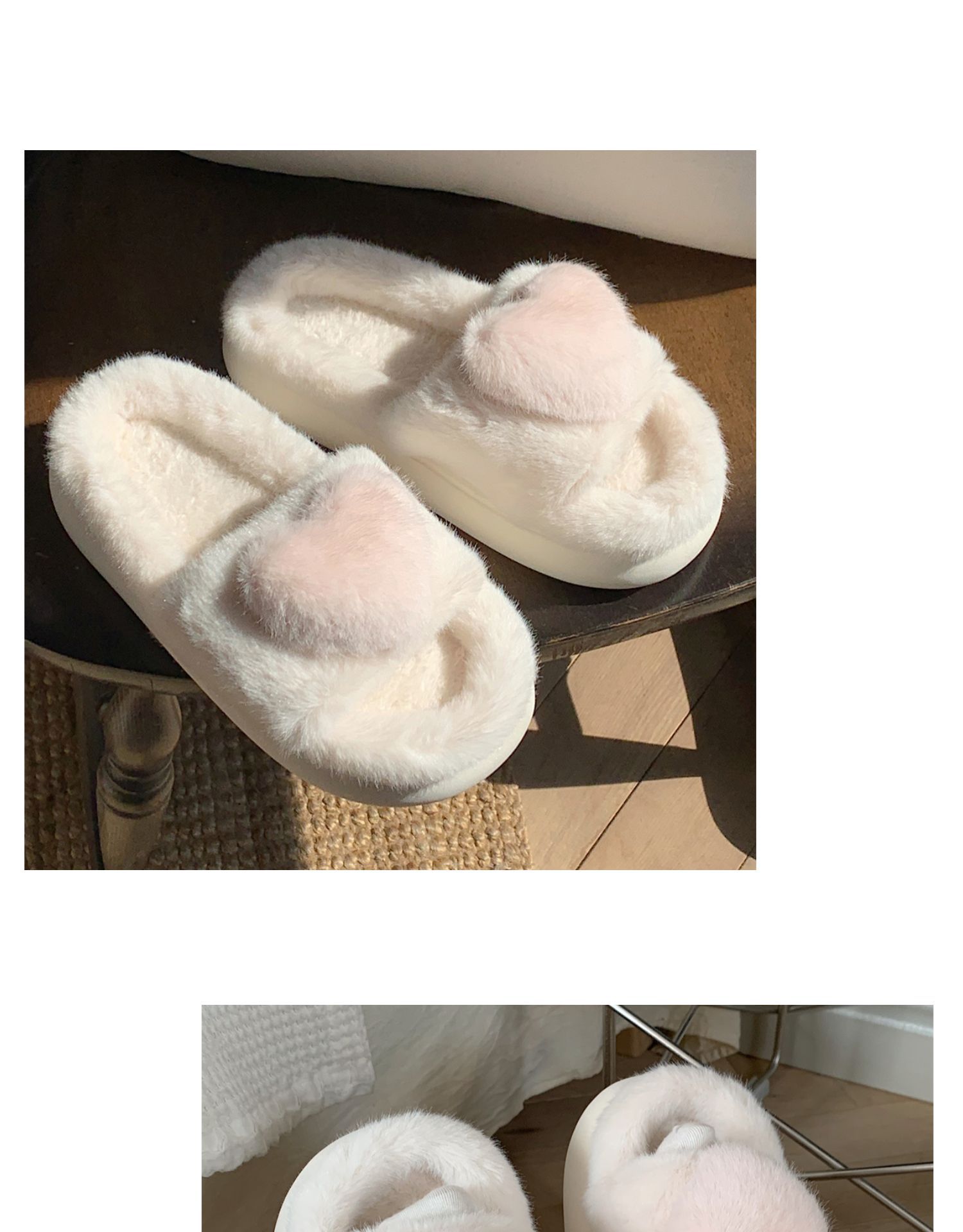 Scarpe da casa da donna morbide e traspiranti leggere e regolabili primaverili in velluto_voghion.com