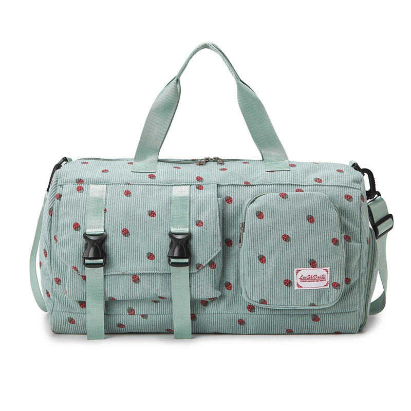 Bolsa de viaje transfronteriza portátil plegable para viajes cortos, bolsa de fitness ligera de gran capacidad, bolsa de fresa image 10