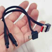 USB/TypeC���^�D4P܇�dĸ�^�� 4о�� ��܇���^ҕ�l�B�Ӿ�20CM