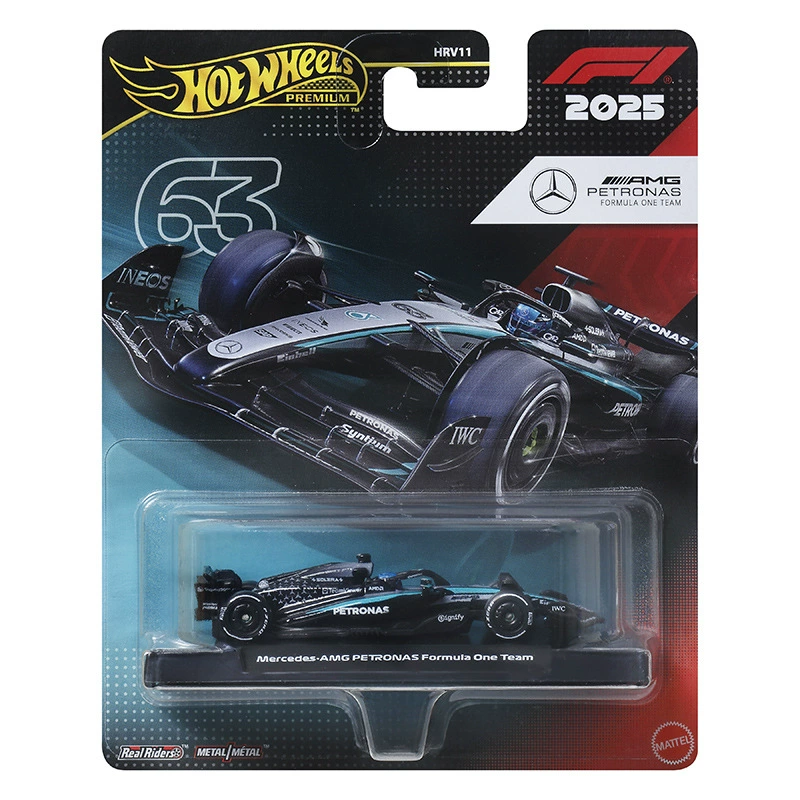 Спот Хоут Вилс Голд Лейбл Ф1 Racing Red Bull McLaren Mercedes-Benz Racing Team Новая партия сплавной автомобильной модели HRV1