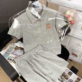 女童夏装短袖套装2026新款儿童洋气运动衣服女大童夏季休闲两件套
