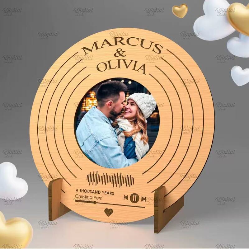 Cross-border etsy Amazon Valentine's Day Gift Souvenir Photo Frame Home Ornaments Wooden One Piece Cross-border etsy Amazon Valentine's Day Gift Souvenir Photo Frame Home Ornaments Wooden One Piece