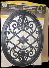 供应铝铸件加工铝艺装饰花片 铸铝围栏工艺品 铝铸花
