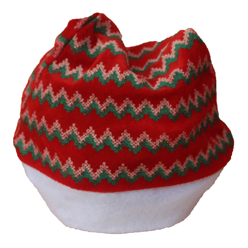 Navidad sombrero decoraciones adulto Santa Claus sombrero rojo niños Navidad sombrero Navidad decoraciones regalos