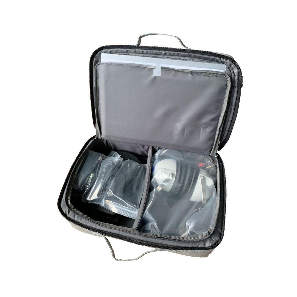 Audiómetro de tono puro, instrumento de detección auditiva, instrumento de verificación auditiva, instrumento auditivo, audífono, prueba auditiva, tienda