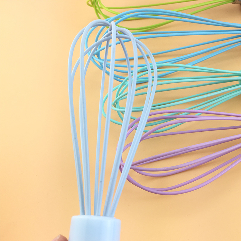 Manueller Schneebesen Aus Edelstahl Und Silikon In Regenbogenoptik_voghion.com