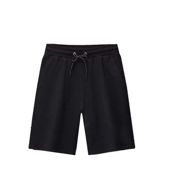 American Style Cotton Small Trap Shorts Men's Casual Sports Pants Summer Thin Breathable Loose Sweat Pants Big Pants