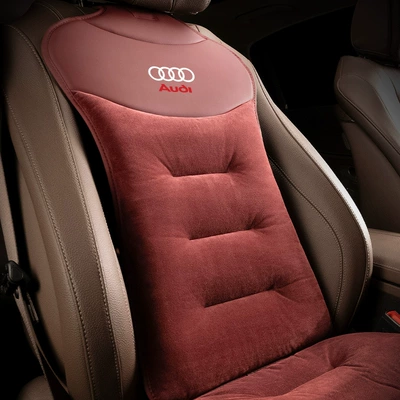 Seat cushion, seat cover Seat Cover Winter - flannel-volcanic-red-audi-backrest-1-piece
