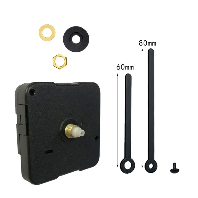 Children's science and education clock movement jumping second quartz clock movement DIY puzzle clock movement creative hanging clock movement