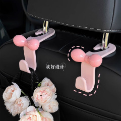 かわいいリボンカーシートフック車内フックフック車クリエイティブリア収納フック