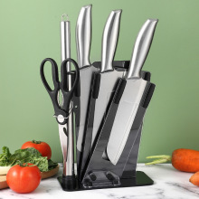 厨房刀具套装6件套刀剪组合不锈钢菜刀现货源头工厂代发礼品刀具