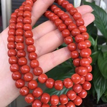 天然南红玛瑙手串老型手链108颗原石南红手链配珠天然正品男女士