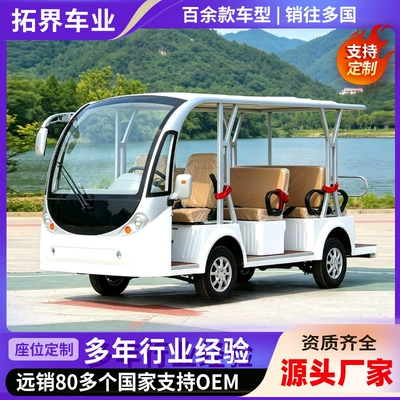 Cross-border scenic area electric sightseeing Elektrikli qolf avtomobilləri