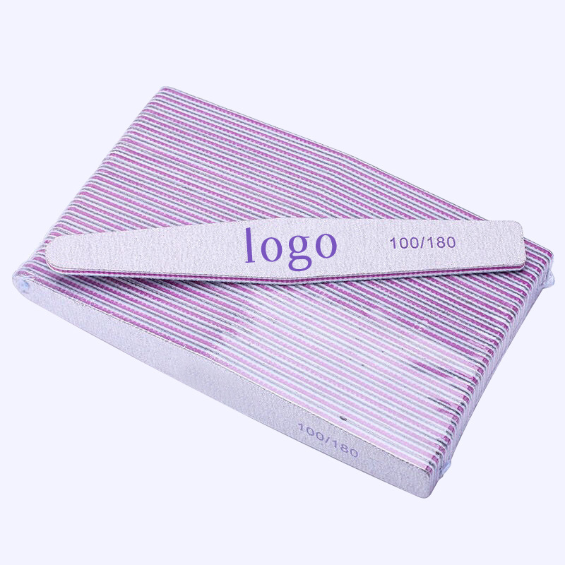 Tira de lijado ultrafina de Arte de uñas Borde de recorte de doble cara superficie de la uña pegamento de aceite lima de uñas esponja de pulido tira de frotamiento